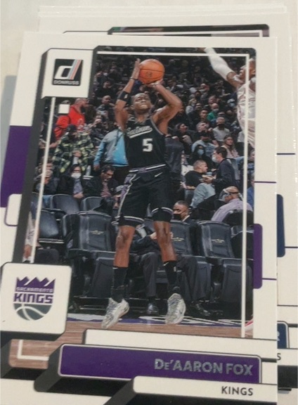 2022-23 Donruss #138 De'Aaron Fox — front