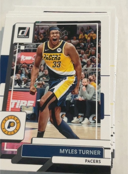 2022-23 Donruss #49 Myles Turner — front