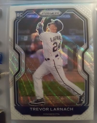 2021 Panini Prizm #55 Trevor Larnach — front