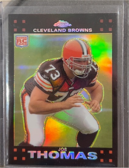 2007 Topps Chrome #TC264 Joe Thomas — front