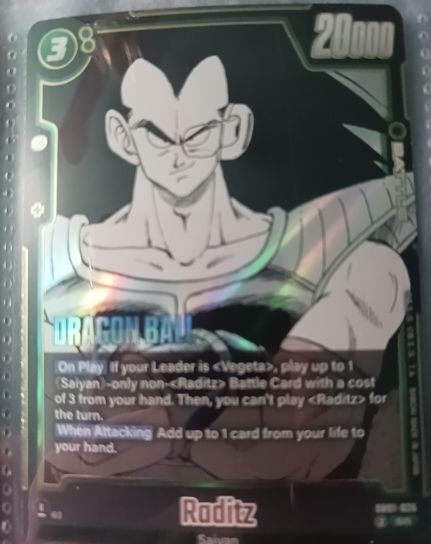 2023 Dragon Ball Super Card Game Fusion World Manga Booster 01 #SB01-026 Raditz — front