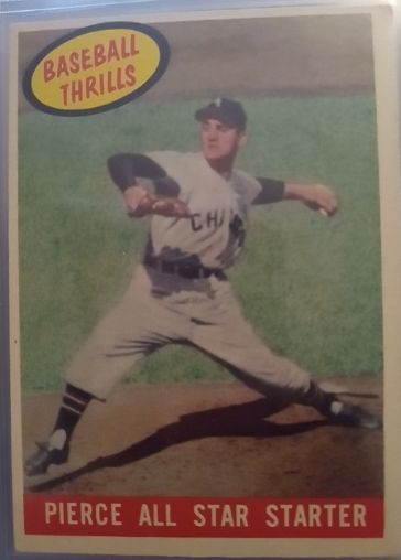 1959 Topps #466 Billy Pierce — front