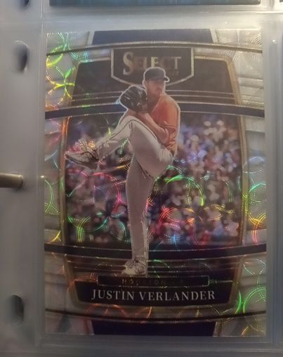 2022 Panini Select #80 Justin Verlander — front