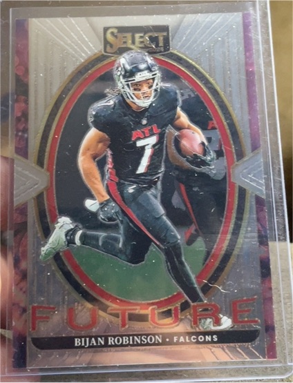 2024 Panini Select #12 Bijan Robinson Select Future — front