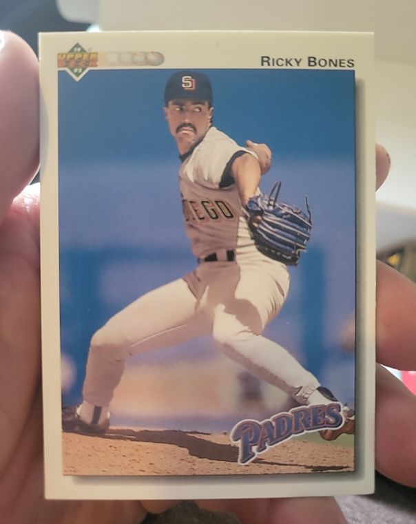 1992 Upper Deck #623 Ricky Bones — front