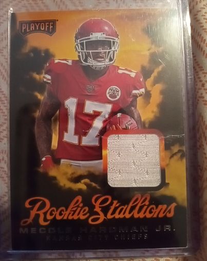 2019 Panini Playoff #RS-13 Mecole Hardman Jr. Rookie Stallions — front
