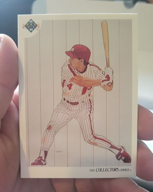1991 Upper Deck #97 Lenny Dykstra — front
