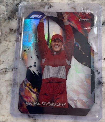 2024 Topps Finest Formula 1 #198 Michael Schumacher — front
