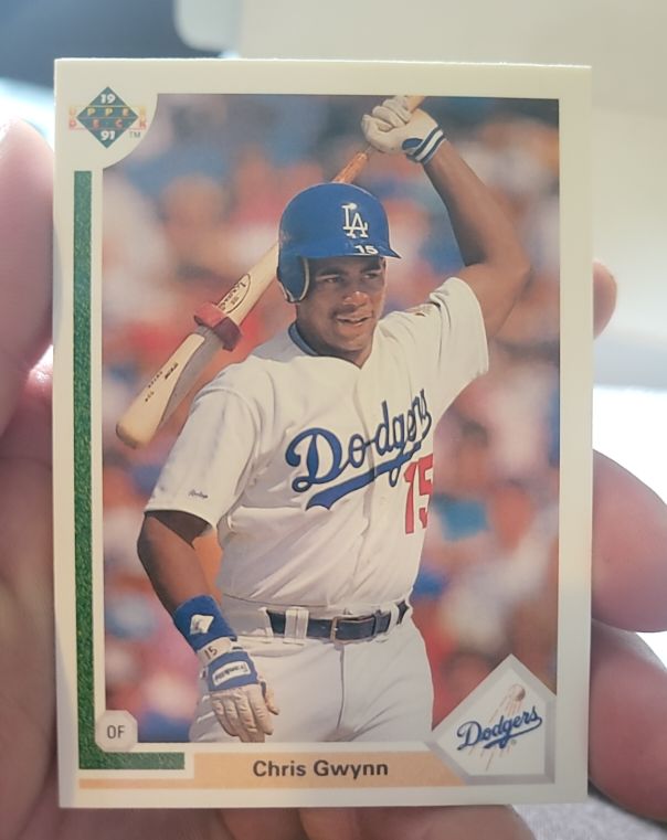 1991 Upper Deck #560 Chris Gwynn — front