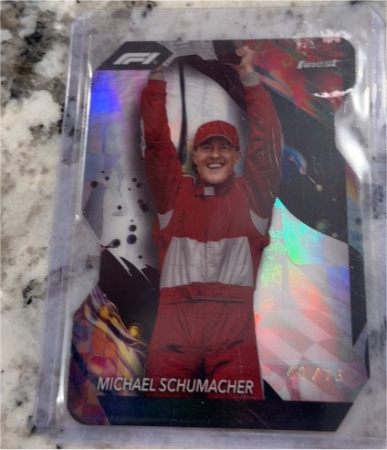 2024 Topps Finest Formula 1 #198 Michael Schumacher — front
