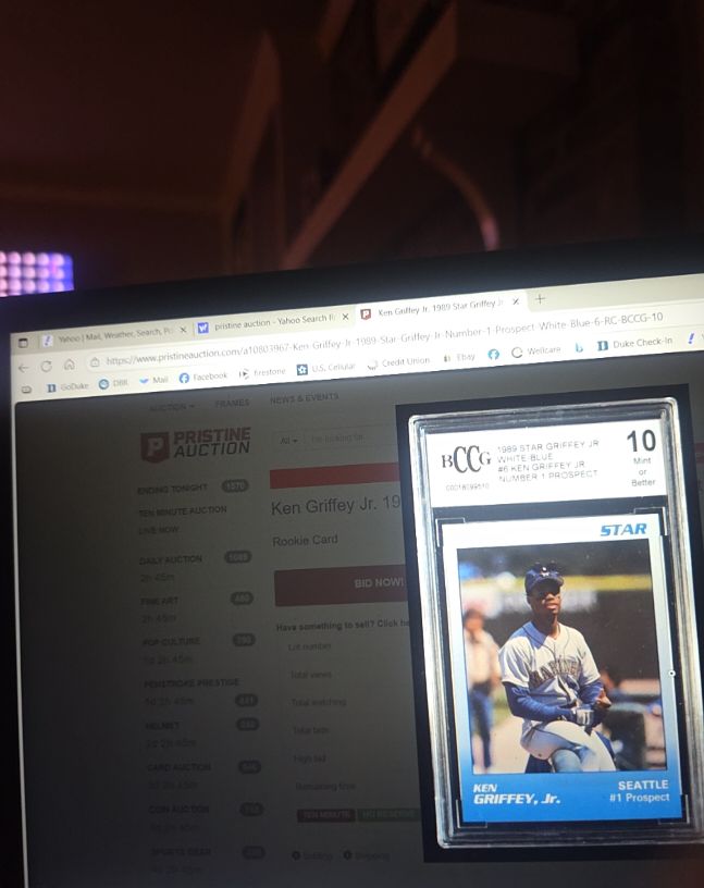 1989 Star Griffey Jr. #6 Ken Griffey Jr. Number 1 Prospect — front