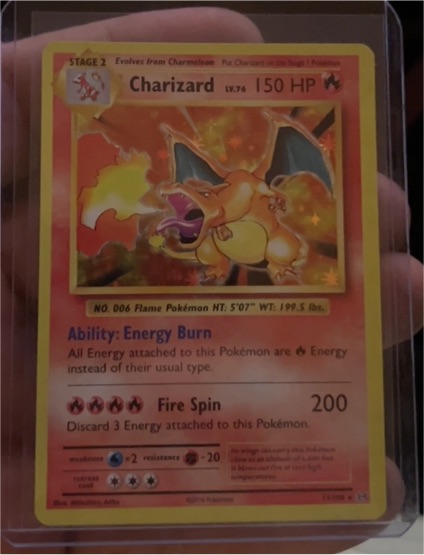 2016 Pokémon XY Evolutions #11 Charizard — front