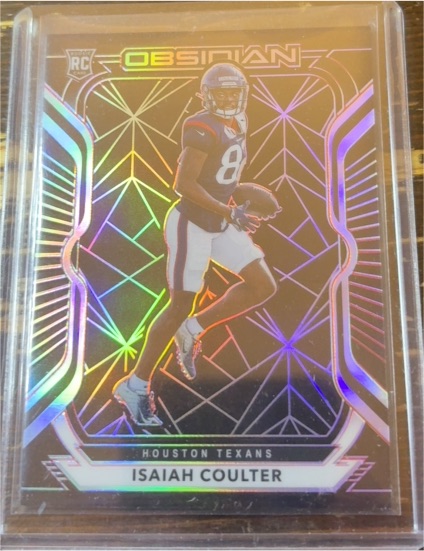 2020 Panini Obsidian #193 Isaiah Coulter — front