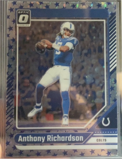 2024 Donruss Optic #82 Anthony Richardson — front