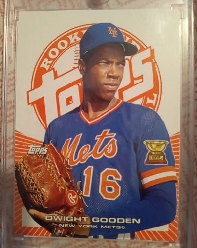 2005 Topps Rookie Cup #16 Dwight Gooden — front