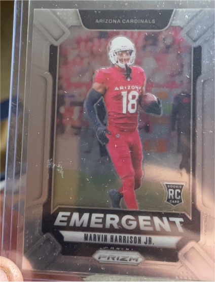 2024 Panini Prizm Emergent #5 Marvin Harrison Jr. — front