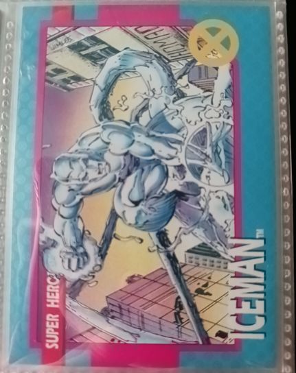 1992 Impel Marvel X-Men Series 1 #4 Iceman — front