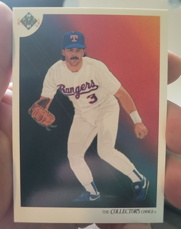 1991 Upper Deck #30 Rafael Palmeiro — front