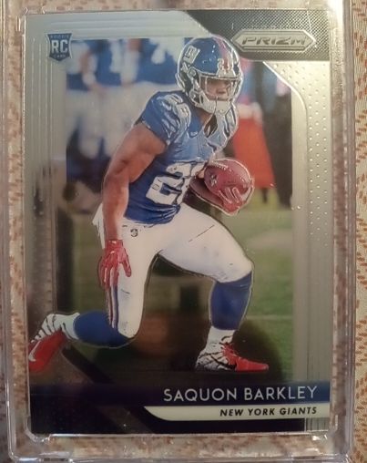 2018 Panini Prizm #202 Saquon Barkley — front