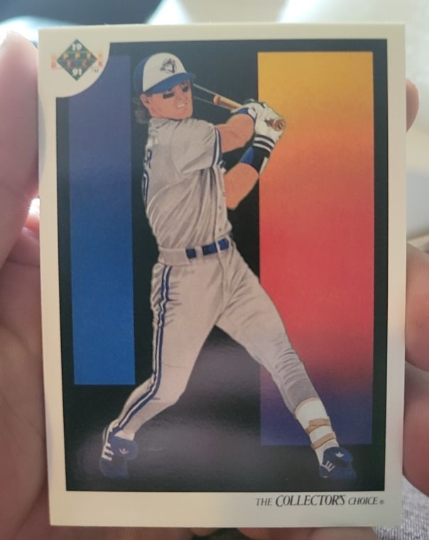 1991 Upper Deck The Collectors Choice #44 Kelly Gruber — front