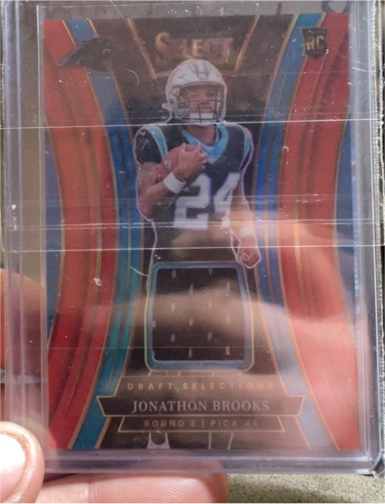 2024 Panini Select Draft Selections #DSM-JBS Jonathon Brooks — front