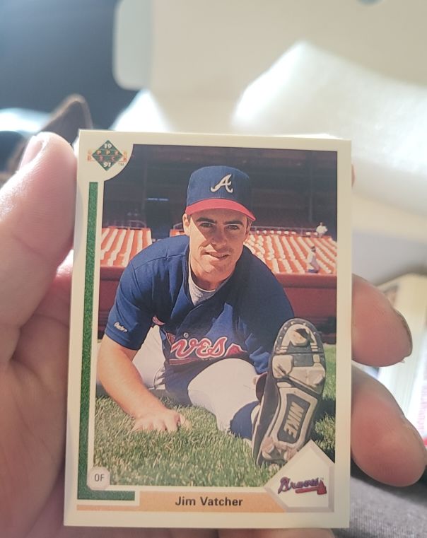 1991 Upper Deck #604 Jim Vatcher — front