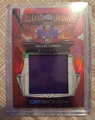 2024 Panini Obsidian #ERM-DTR Dallas Turner — front