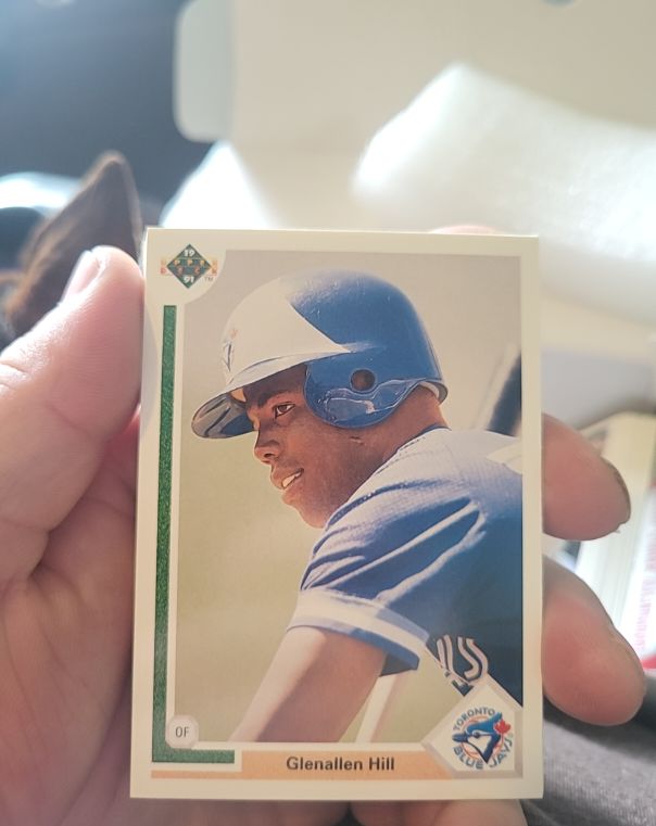 1991 Upper Deck #276 Glenallen Hill — front