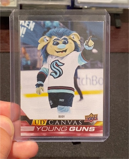 2022-23 Upper Deck Extended Series UD Canvas Young Guns #C388 Buoy — front