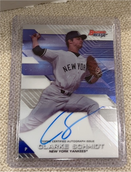 2017 Bowman's Best #B17-CSC Clarke Schmidt — front