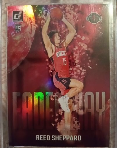 2025 Panini Donruss Fadeaway #Fadeaway Reed Sheppard — front
