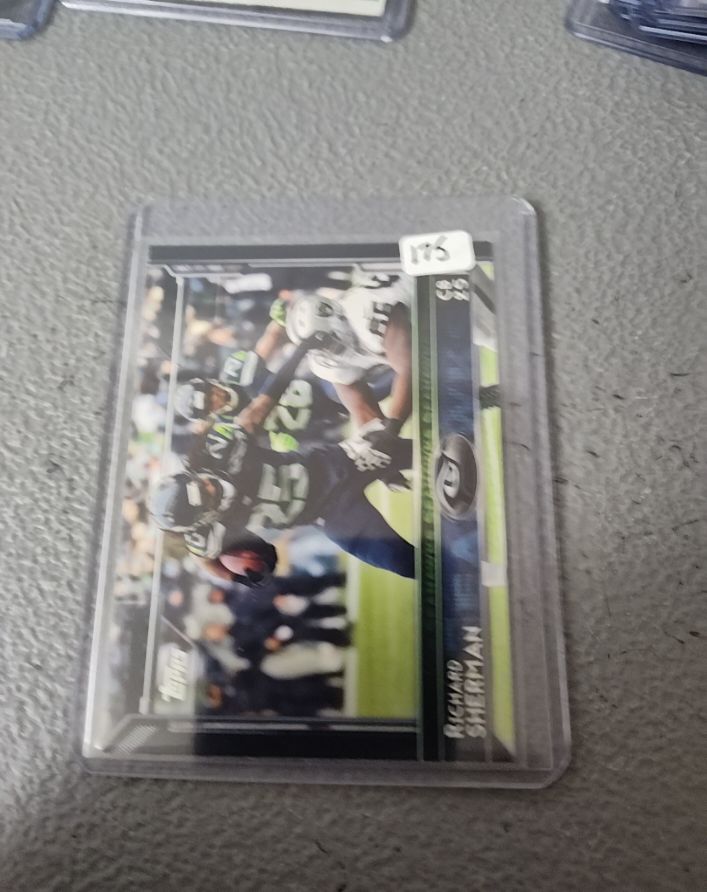 2015 Topps Chrome #6 Richard Sherman — front