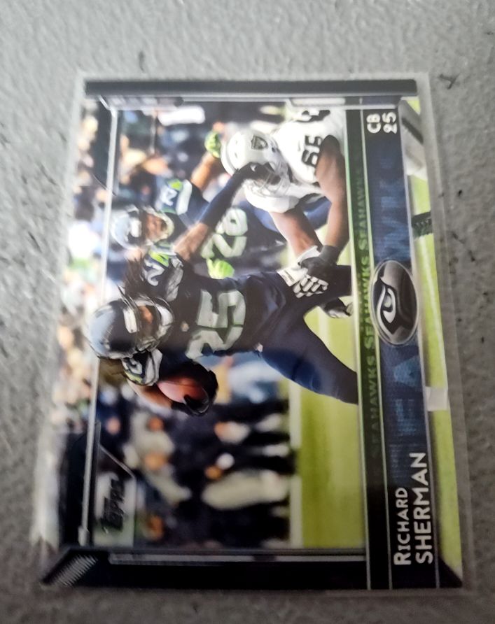 2015 Topps #209 Richard Sherman — front