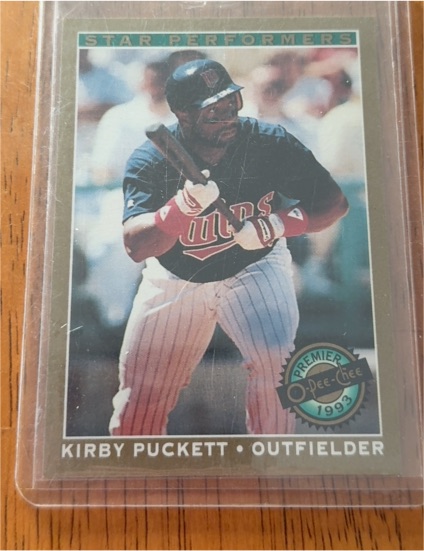 1993 O-Pee-Chee Premier #11 Kirby Puckett Star Performers — front