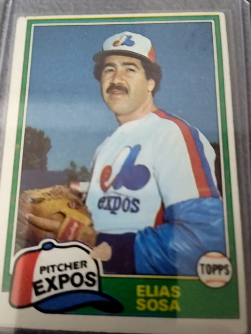 1981 Topps #181 Elias Sosa — front