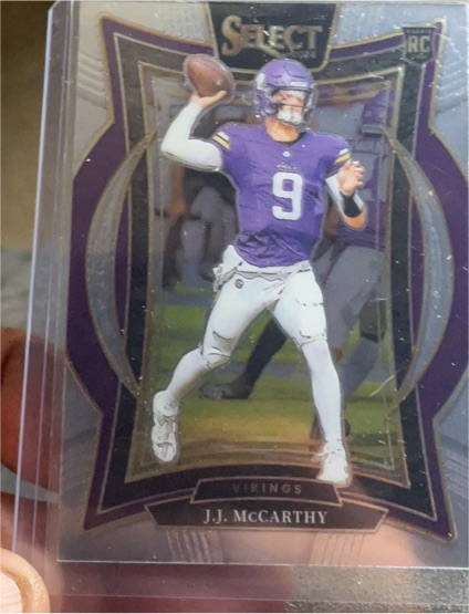 2024 Panini Select #24 J.J. McCarthy — front