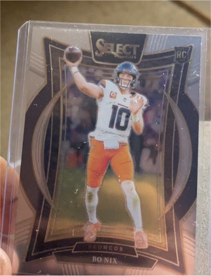 2024 Panini Select #30 Bo Nix — front