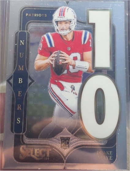 2024 Panini Select #20 Drake Maye — front