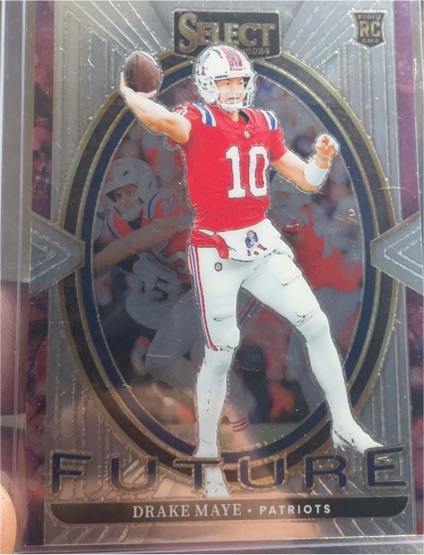 2024 Panini Select #5 Drake Maye Select Future — front