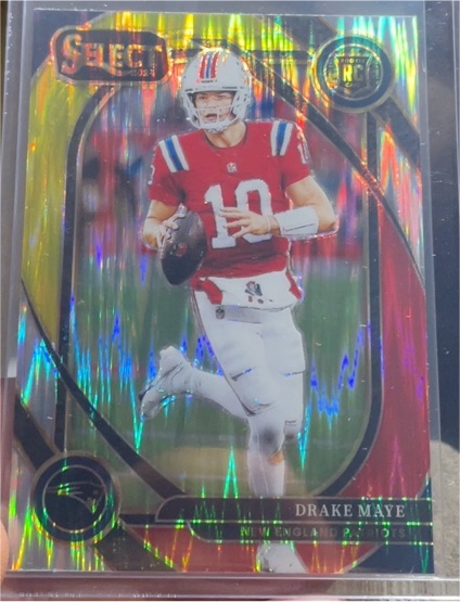 2024 Panini Select #218 Drake Maye — front