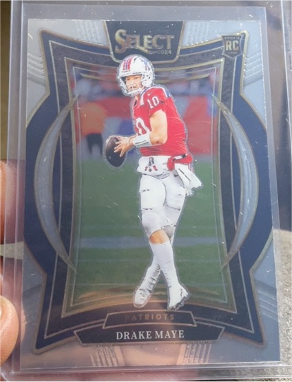 2024 Panini Select #27 Drake Maye — front