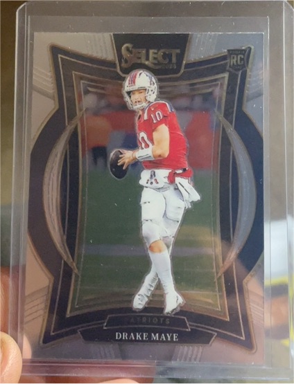 2024 Panini Select #27 Drake Maye — front