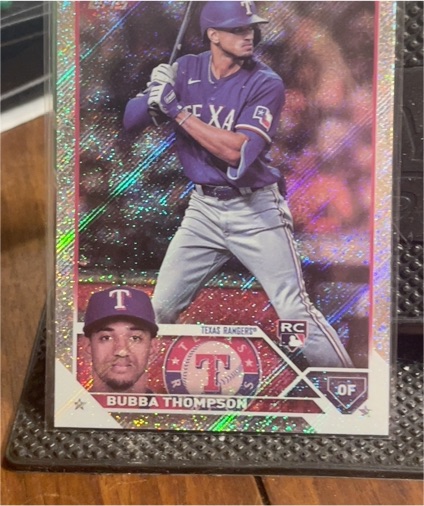 2023 Topps Chrome #58 Bubba Thompson — front