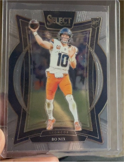 2024 Panini Select #30 Bo Nix — front