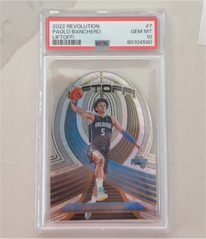 2022 Panini Revolution #7 Paolo Banchero Liftoff! — front