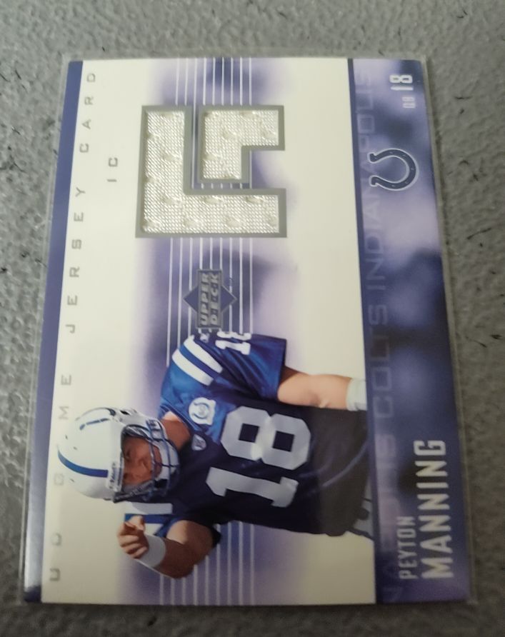 2003 Upper Deck Game Jerseys #GJ-PM Peyton Manning — front
