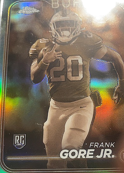 2024 Topps Chrome #B20 Frank Gore Jr. — front