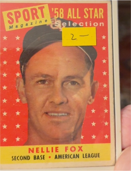 1958 Topps #479 Nellie Fox — front