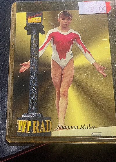 1990 ETTRAD Canadian Rookies Shannon Miller — front