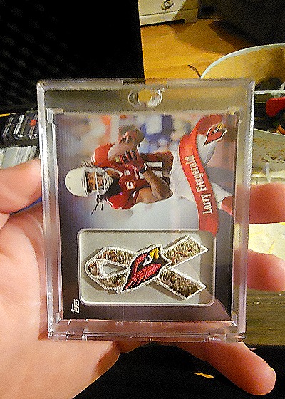 2013 Topps Ribbons Larry Fitzgerald — front